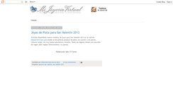 Desktop Screenshot of mijoyeriavirtual.blogspot.com
