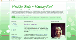 Desktop Screenshot of healthy-body-healthy-soul.blogspot.com