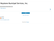 Tablet Screenshot of keystonemunicipalservices.blogspot.com