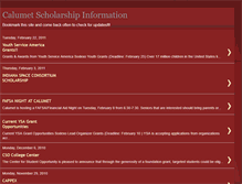 Tablet Screenshot of calumetscholarshipinfo.blogspot.com