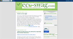 Desktop Screenshot of ecoswag.blogspot.com