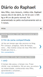 Mobile Screenshot of pequenoraphael.blogspot.com