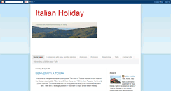 Desktop Screenshot of holidayintolfa.blogspot.com