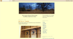 Desktop Screenshot of greengateranchremodel.blogspot.com