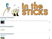 Tablet Screenshot of inthestickscomic.blogspot.com