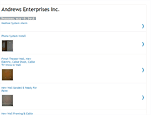 Tablet Screenshot of andrewsenterprises.blogspot.com