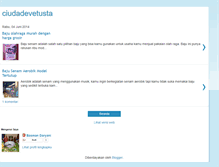 Tablet Screenshot of ciudadevetusta.blogspot.com