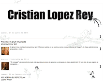 Tablet Screenshot of cristianlopezrey.blogspot.com