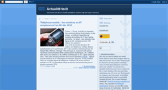 Desktop Screenshot of actualittech.blogspot.com