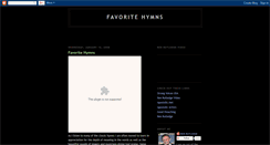 Desktop Screenshot of favoritehymns.blogspot.com