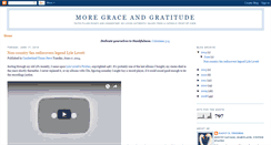 Desktop Screenshot of moregraceandgraditude.blogspot.com
