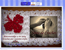 Tablet Screenshot of ideasdecrochet.blogspot.com