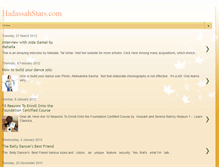 Tablet Screenshot of hadassahstars.blogspot.com