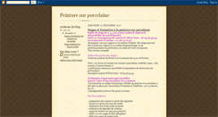 Desktop Screenshot of coursporcelaine.blogspot.com