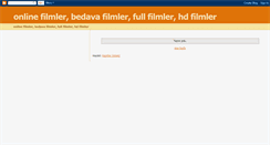 Desktop Screenshot of filmdizifimler.blogspot.com
