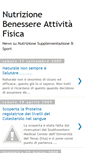 Mobile Screenshot of nutrizionesportintegrazione.blogspot.com