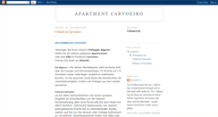 Desktop Screenshot of apartmentcarvoeiro.blogspot.com