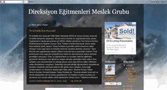 Desktop Screenshot of direksiyonegitmeni.blogspot.com