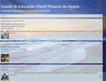 Tablet Screenshot of escolarecantodaalegria.blogspot.com