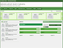 Tablet Screenshot of kegelapancahaya.blogspot.com