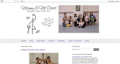 Desktop Screenshot of mommyandmeballet.blogspot.com