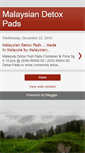 Mobile Screenshot of mydetoxpads.blogspot.com