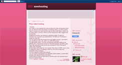 Desktop Screenshot of ezeehosting.blogspot.com