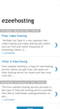 Mobile Screenshot of ezeehosting.blogspot.com
