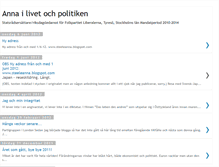 Tablet Screenshot of annasteelekarlstrom.blogspot.com