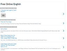 Tablet Screenshot of free-online-english-download.blogspot.com