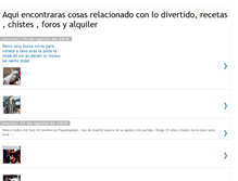 Tablet Screenshot of diversionycachondeo.blogspot.com