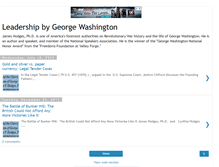 Tablet Screenshot of leadershipbygeorge.blogspot.com