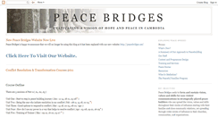 Desktop Screenshot of peacebridges.blogspot.com