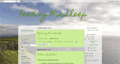 Desktop Screenshot of feedinghissheep.blogspot.com