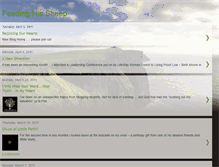Tablet Screenshot of feedinghissheep.blogspot.com