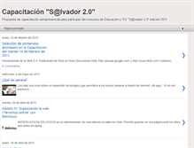 Tablet Screenshot of capacitaciondospuntocero.blogspot.com