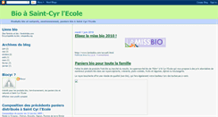 Desktop Screenshot of biosaintcyrlecole.blogspot.com