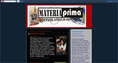 Desktop Screenshot of materiaprimastaff.blogspot.com
