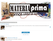 Tablet Screenshot of materiaprimastaff.blogspot.com