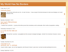 Tablet Screenshot of myworldhasnoborders.blogspot.com