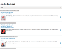 Tablet Screenshot of mediakampususm.blogspot.com