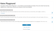 Tablet Screenshot of kates-playground-pics.blogspot.com