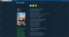 Desktop Screenshot of circoloolis.blogspot.com