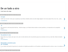 Tablet Screenshot of deunladoaotrocomohuevoderengo.blogspot.com