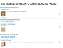 Tablet Screenshot of historialreartes.blogspot.com