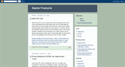 Desktop Screenshot of dayton-freecycle.blogspot.com