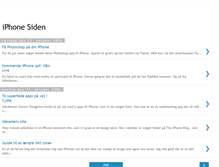 Tablet Screenshot of iphonesiden.blogspot.com