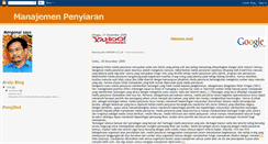 Desktop Screenshot of manajemen-penyiaran.blogspot.com