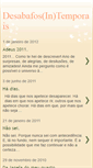 Mobile Screenshot of desabafosintemporais.blogspot.com