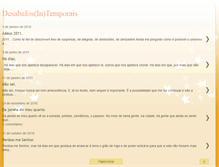 Tablet Screenshot of desabafosintemporais.blogspot.com